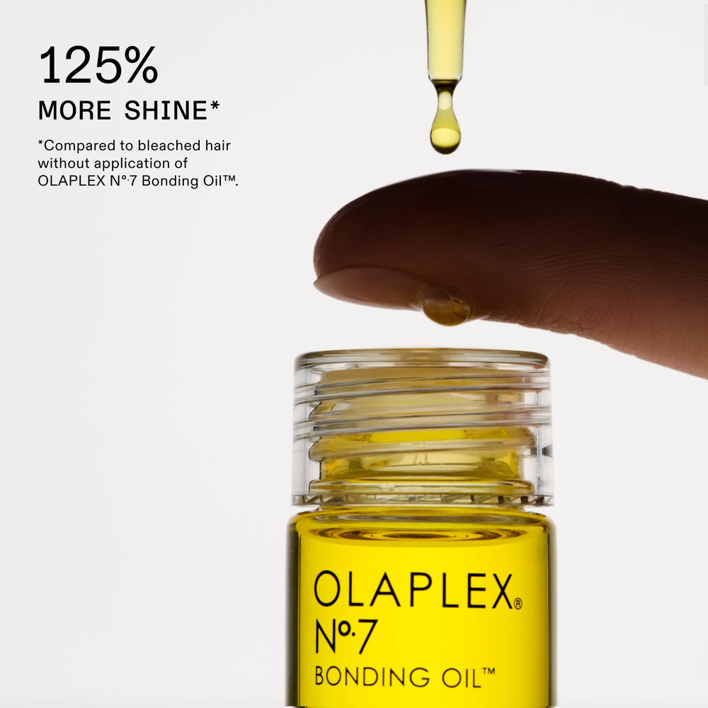 Flatlay of full Olaplex discovery set for an all-in-one routine