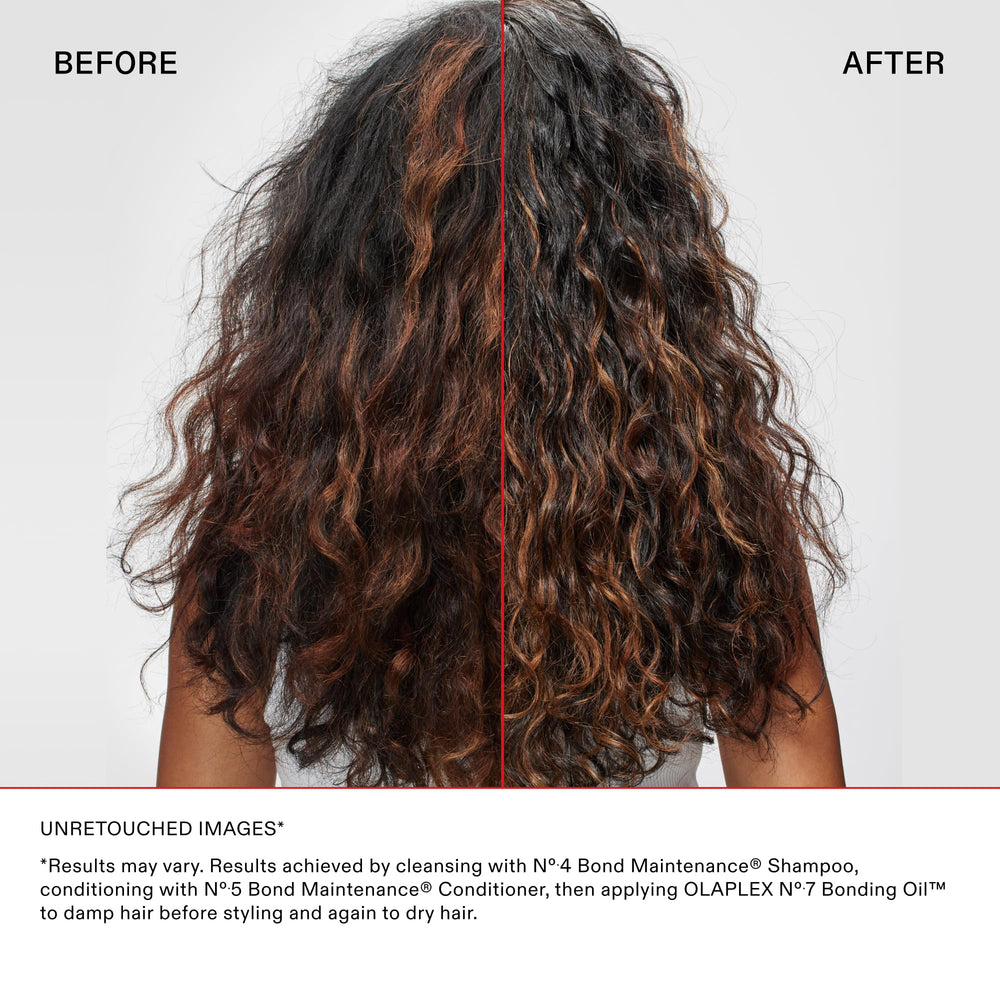 Travel-size Olaplex set in pouch for repair and styling on-the-go