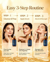 Olavita Skincare bottle on bathroom shelf suggesting daily routine boost