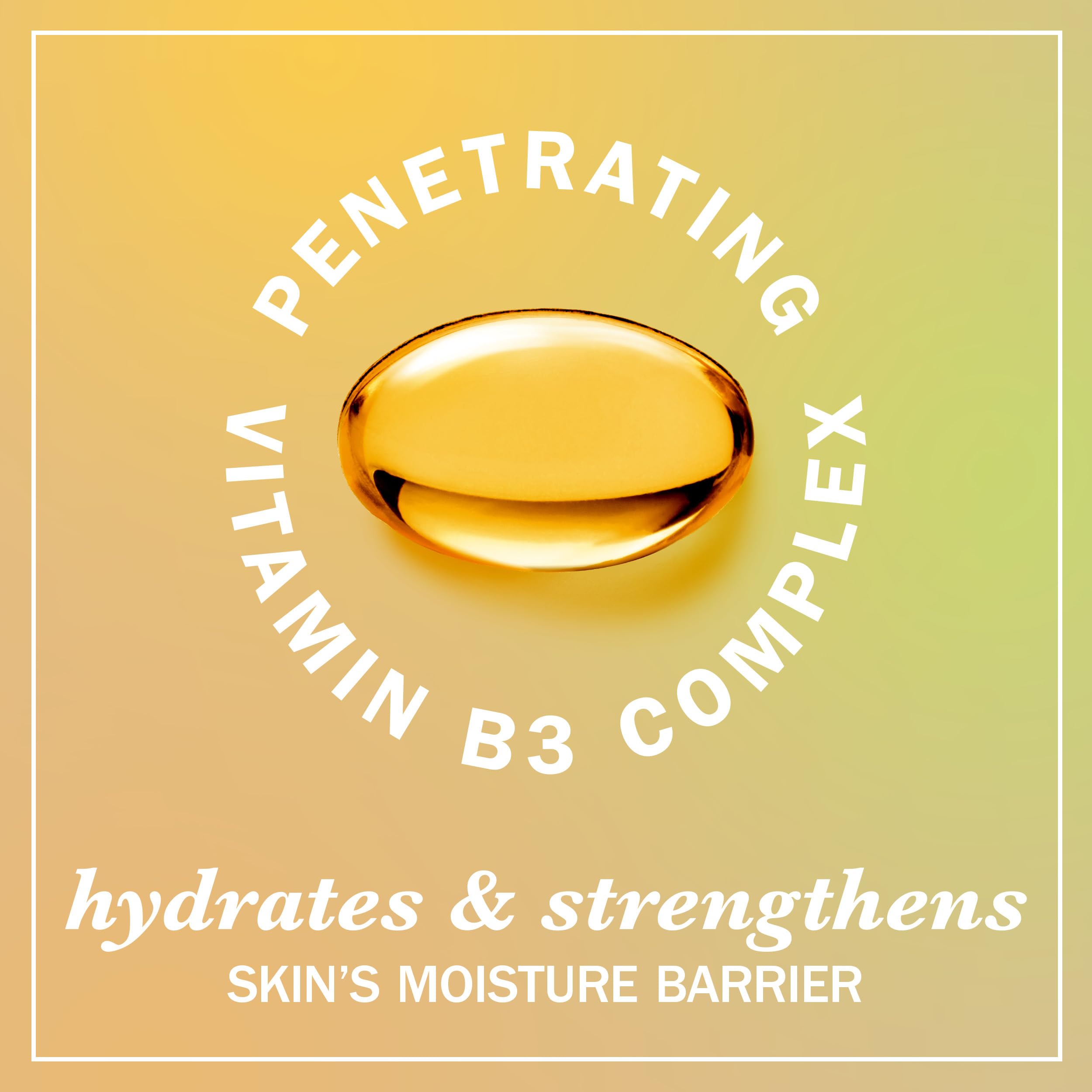 Olay lotion being applied to forearm for instant absorption and softness