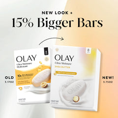 Olay beauty bar on bathroom counter in lifestyle scene promoting daily routine