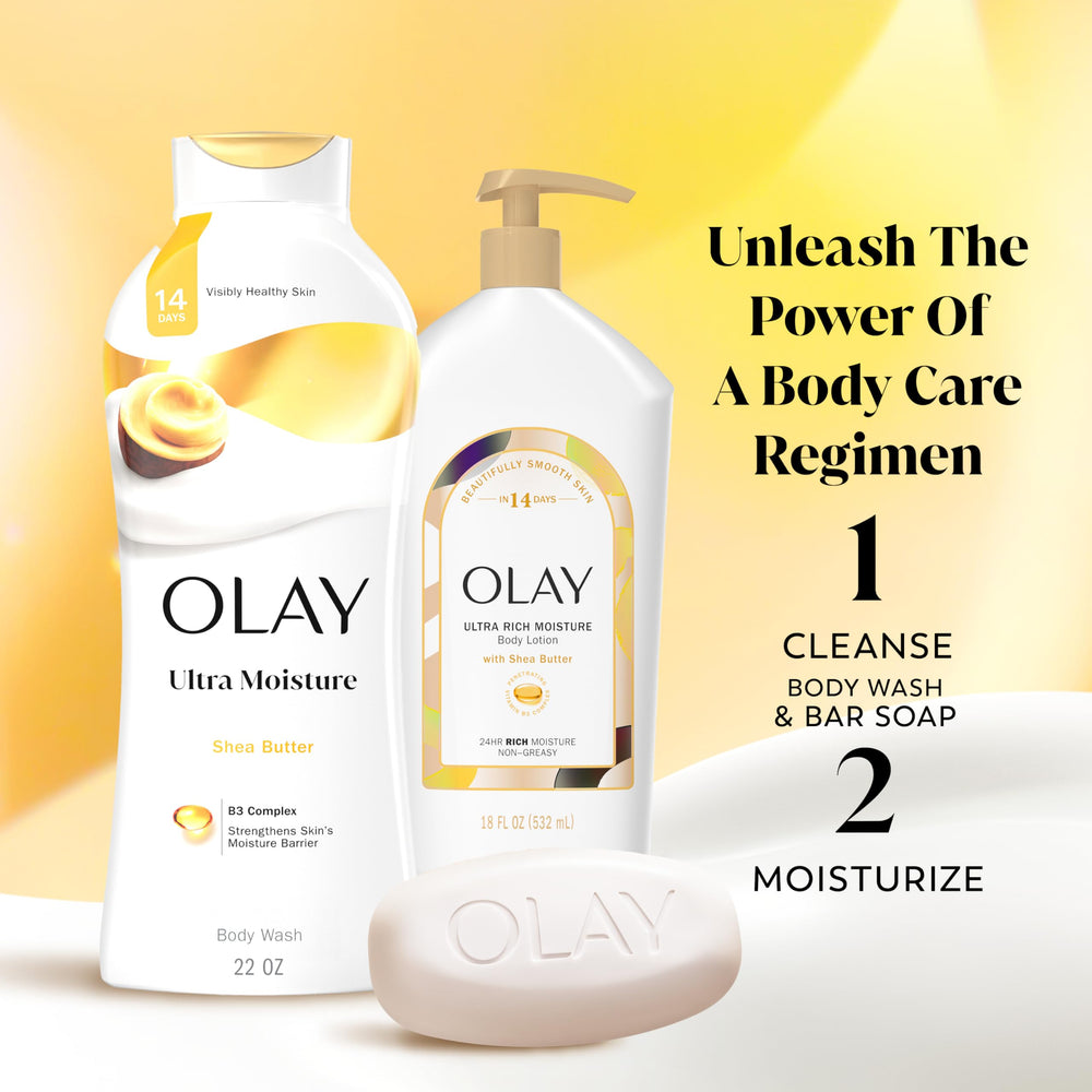 Olay beauty bar lifestyle bathroom vanity evokes gentle skincare routine comfort
