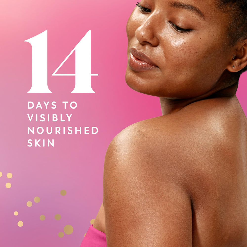 Olay creamy gel texture closeup demonstrating rich moisturizing feel
