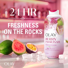 Olay back label close-up showing ingredients and benefits for informed shoppers