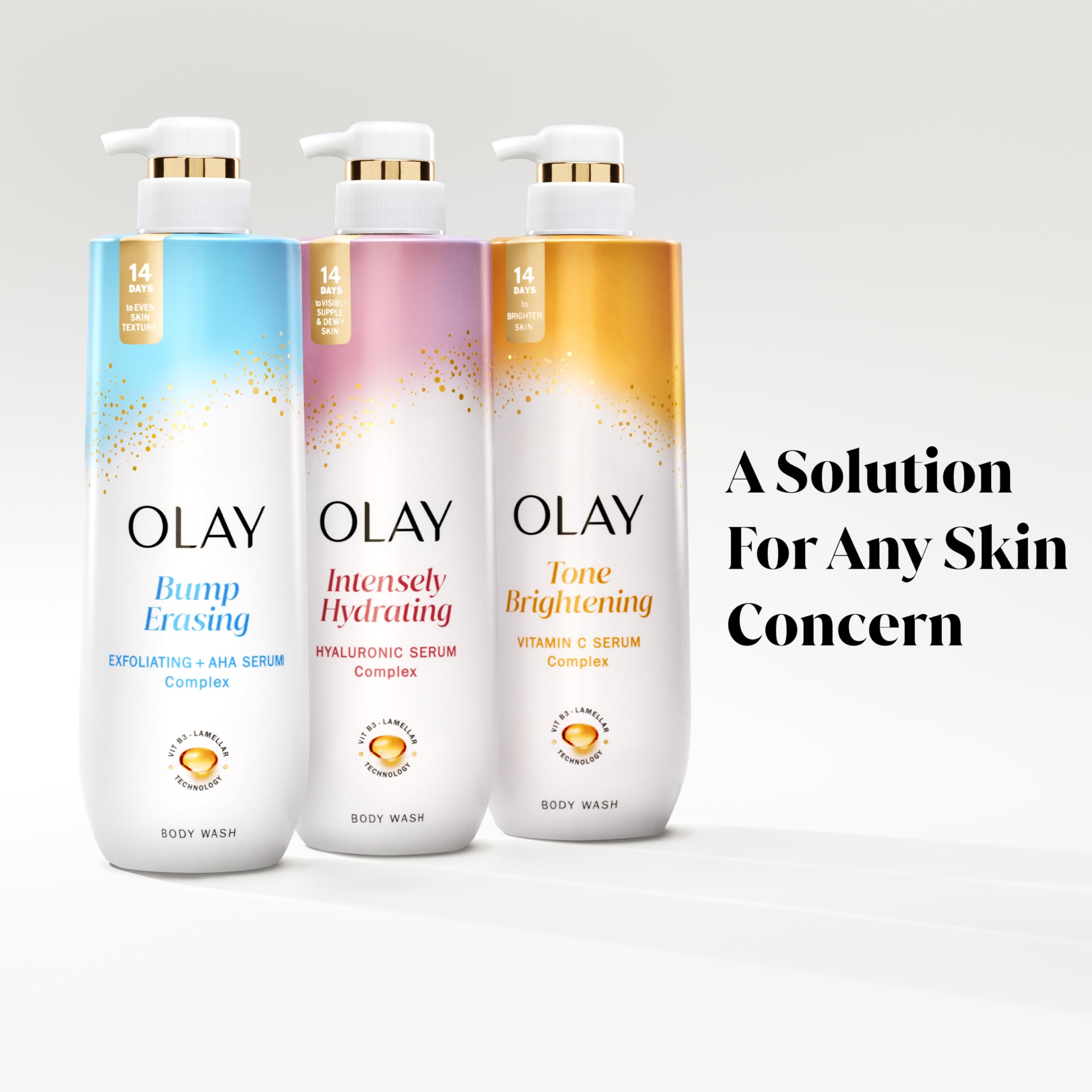 Olay ingredients label closeup highlighting niacinamide and lipids