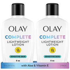 Procter & Gamble Olay Complete front packaging shows product and SPF 15 protection