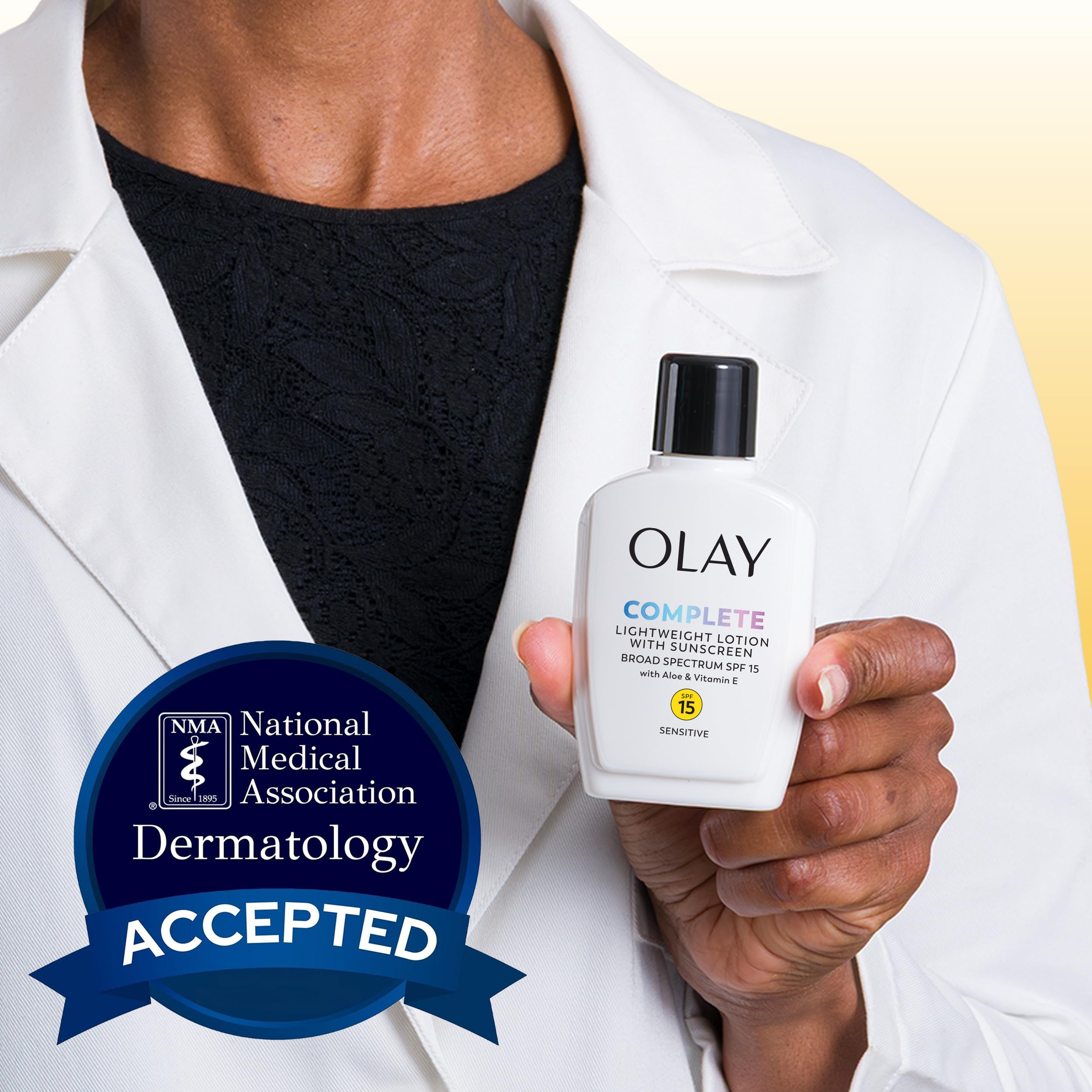 Procter & Gamble Olay Complete in bathroom morning routine demonstrating quick use