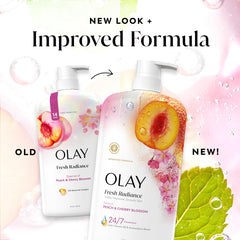 Bathroom styling with Olay bottle showing routine-friendly placement