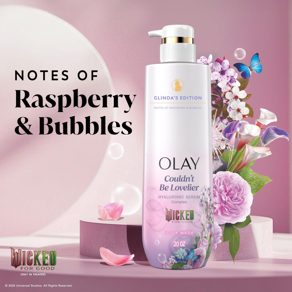 Olay rich creamy texture close-up illustrating nourishing lather and hydration