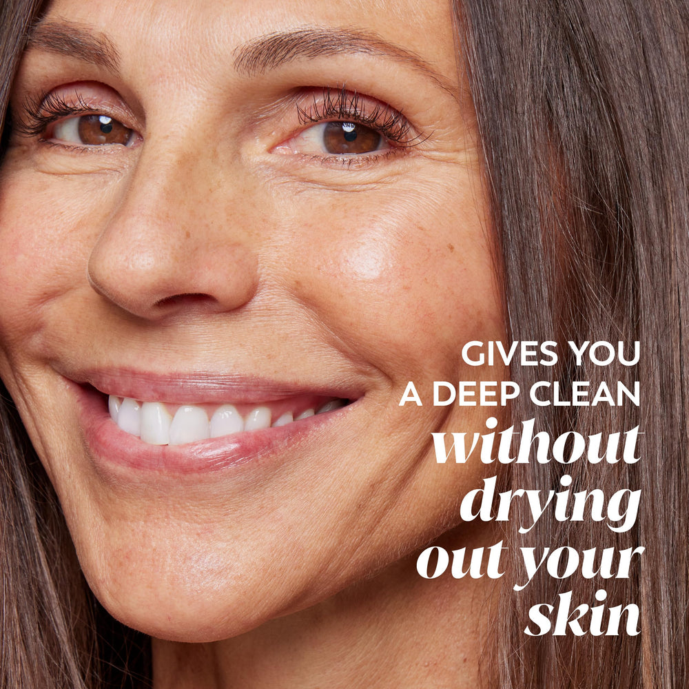 Olay label closeup revealing ingredients like peptides