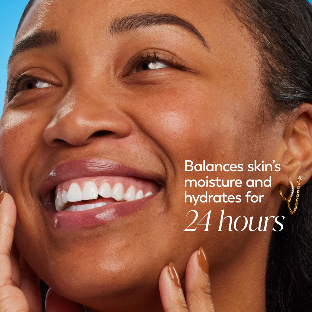 Olay label detail ingredients and clean claims showing fragrance-free formulation benefit