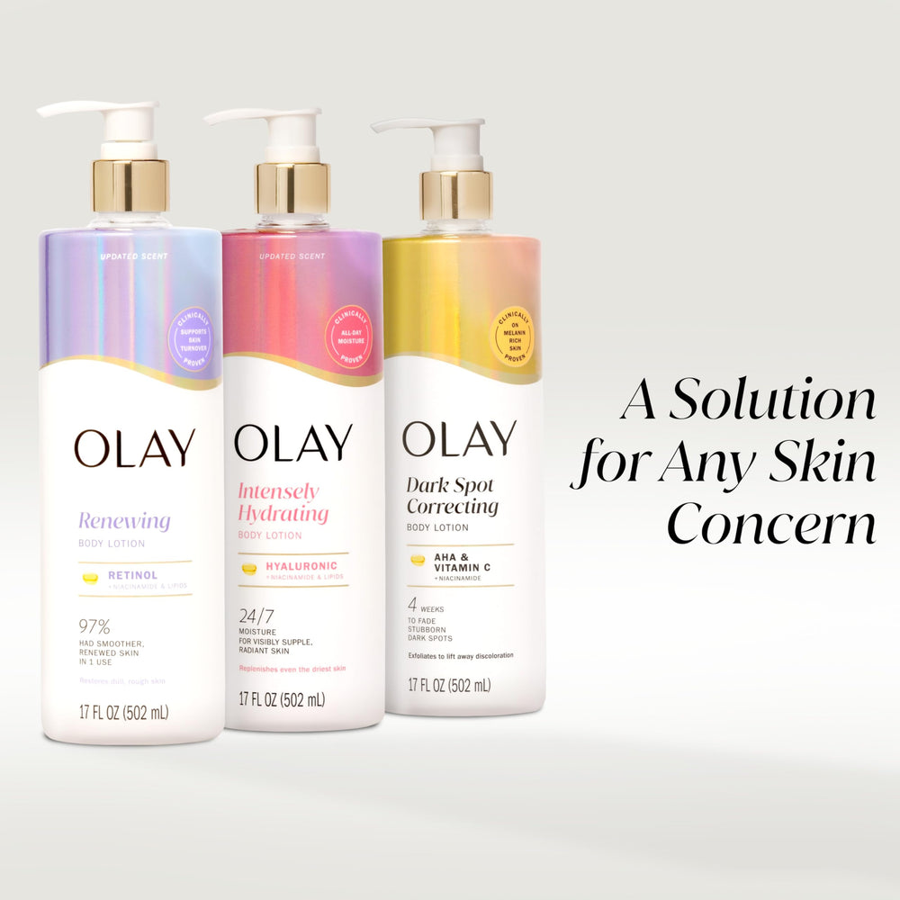Olay on bathroom shelf in lifestyle scene showing daily routine and luxury benefit