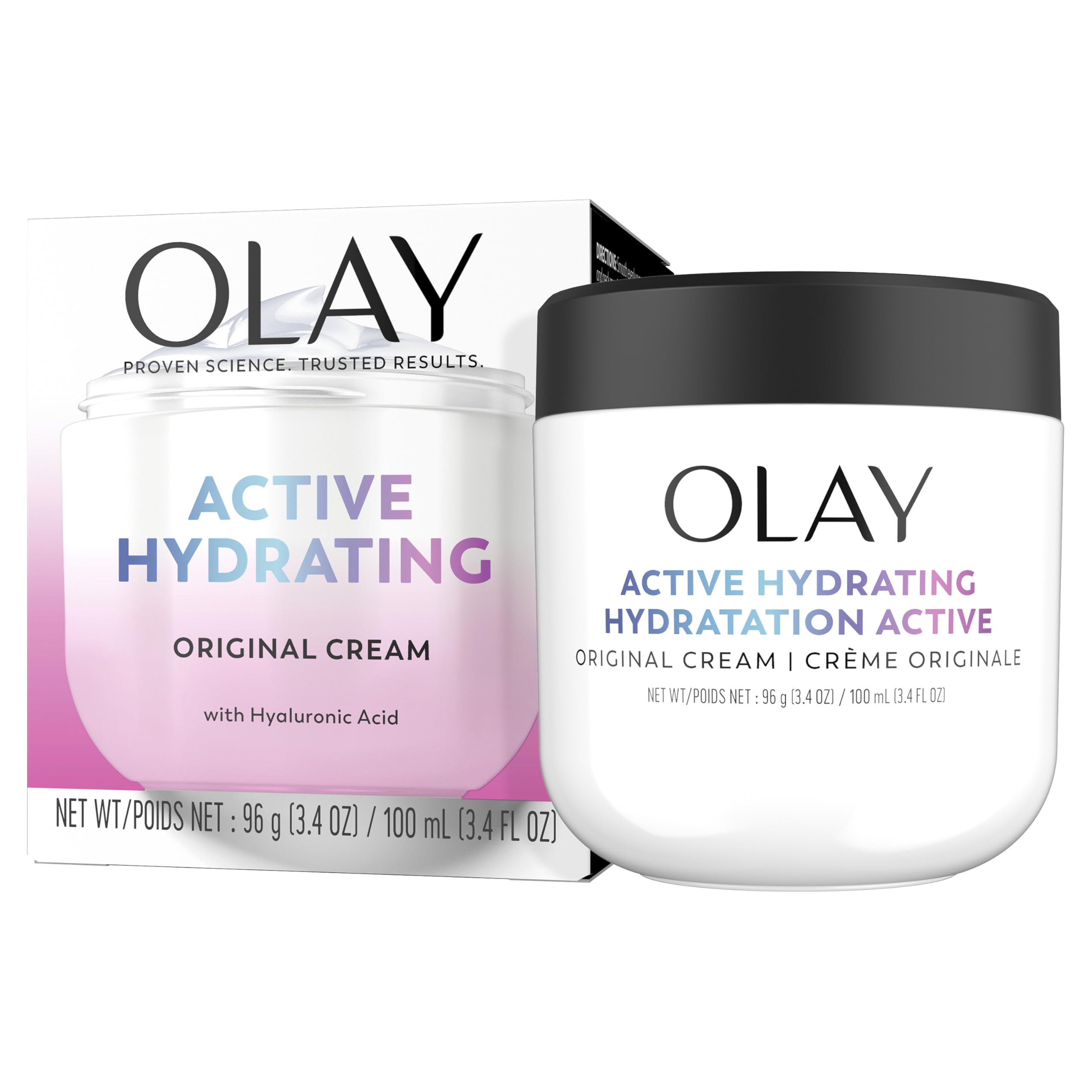 Olay lightweight absorption demonstration showing fast sink-in and no residue benefit