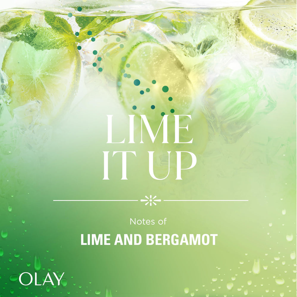 Olay ingredient label closeup showing Vitamin B3 and plant-based cleansers list
