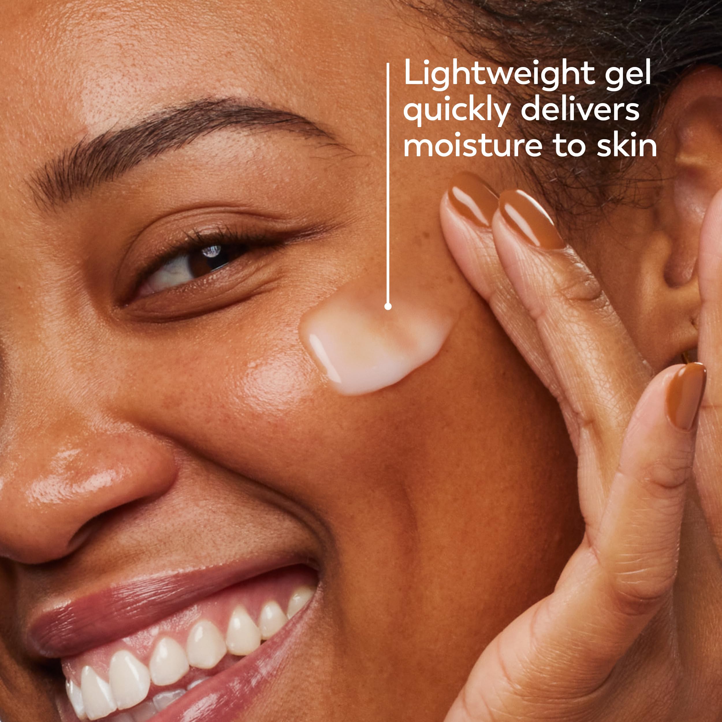 Olay nightstand lifestyle setting showing easy bedtime hydration routine benefit