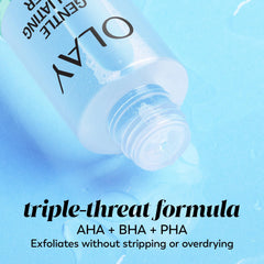 Olay paired with cleanser and moisturizer to show routine compatibility