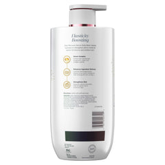Back of Olay bottle showing ingredient list and eco packaging info