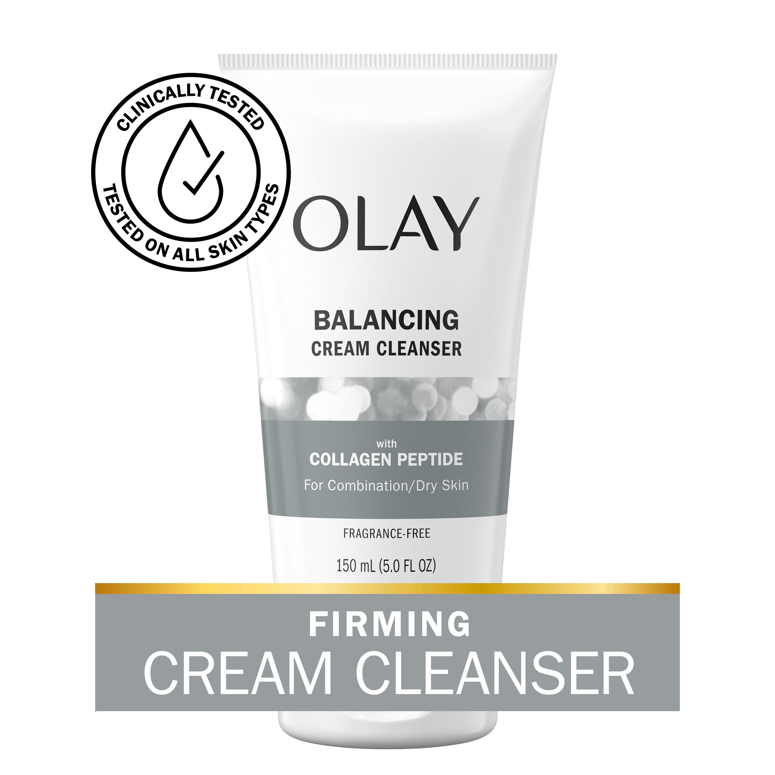 Olay creamy texture close-up illustrating gentle hydration