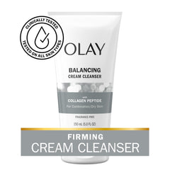 Olay creamy texture close-up illustrating gentle hydration