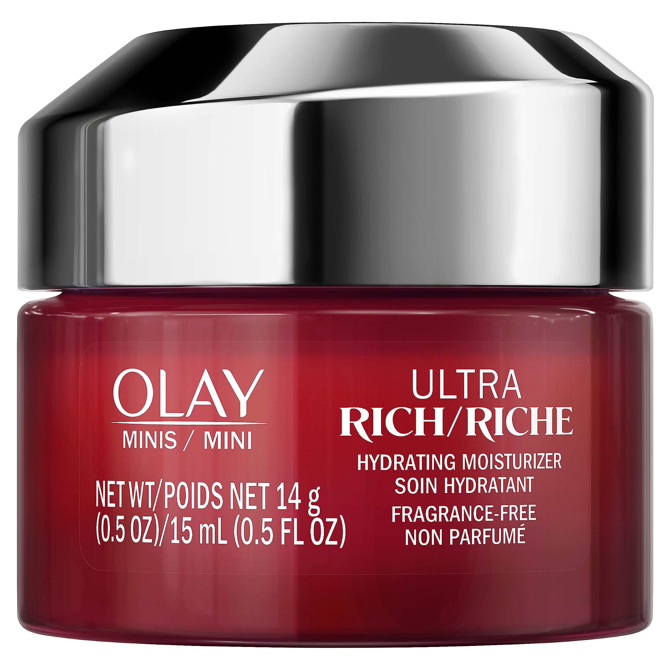 Olay Regenerist texture close-up highlighting creamy formula and hydration