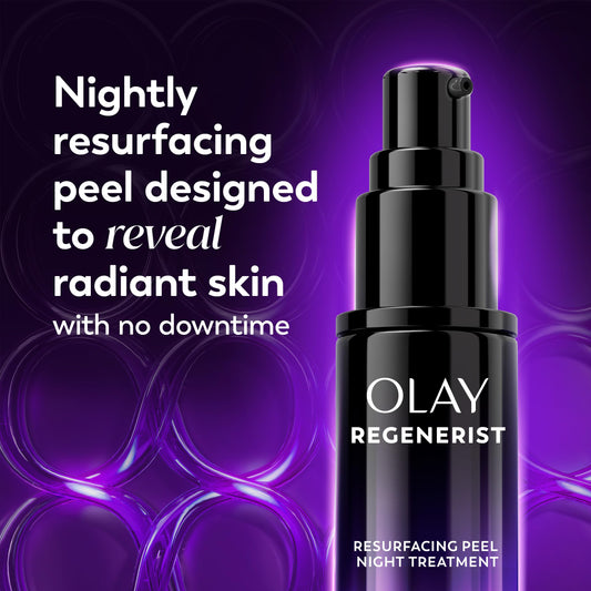 Olay close-up of serum texture illustrating lightweight, fast-absorbing formula