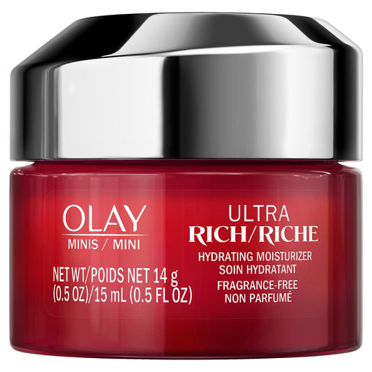 Olay Regenerist texture close-up highlighting creamy formula and hydration