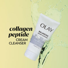 Olay tube dispensing cleanser showing easy use and control