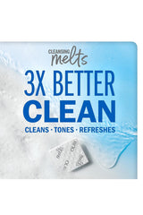Olay pad activated into microbubble foam highlighting effective lathering benefit