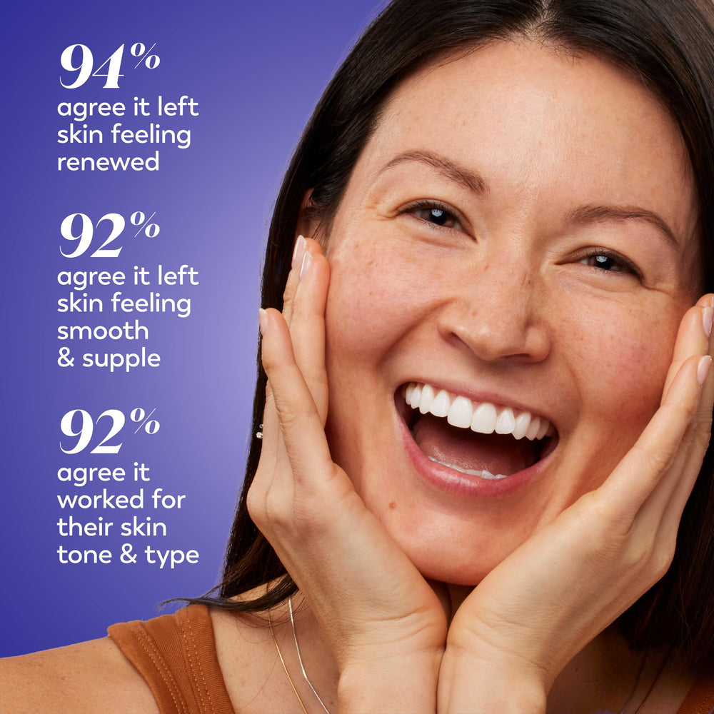 Olay retinol 24 application on hand demonstrating fast absorption