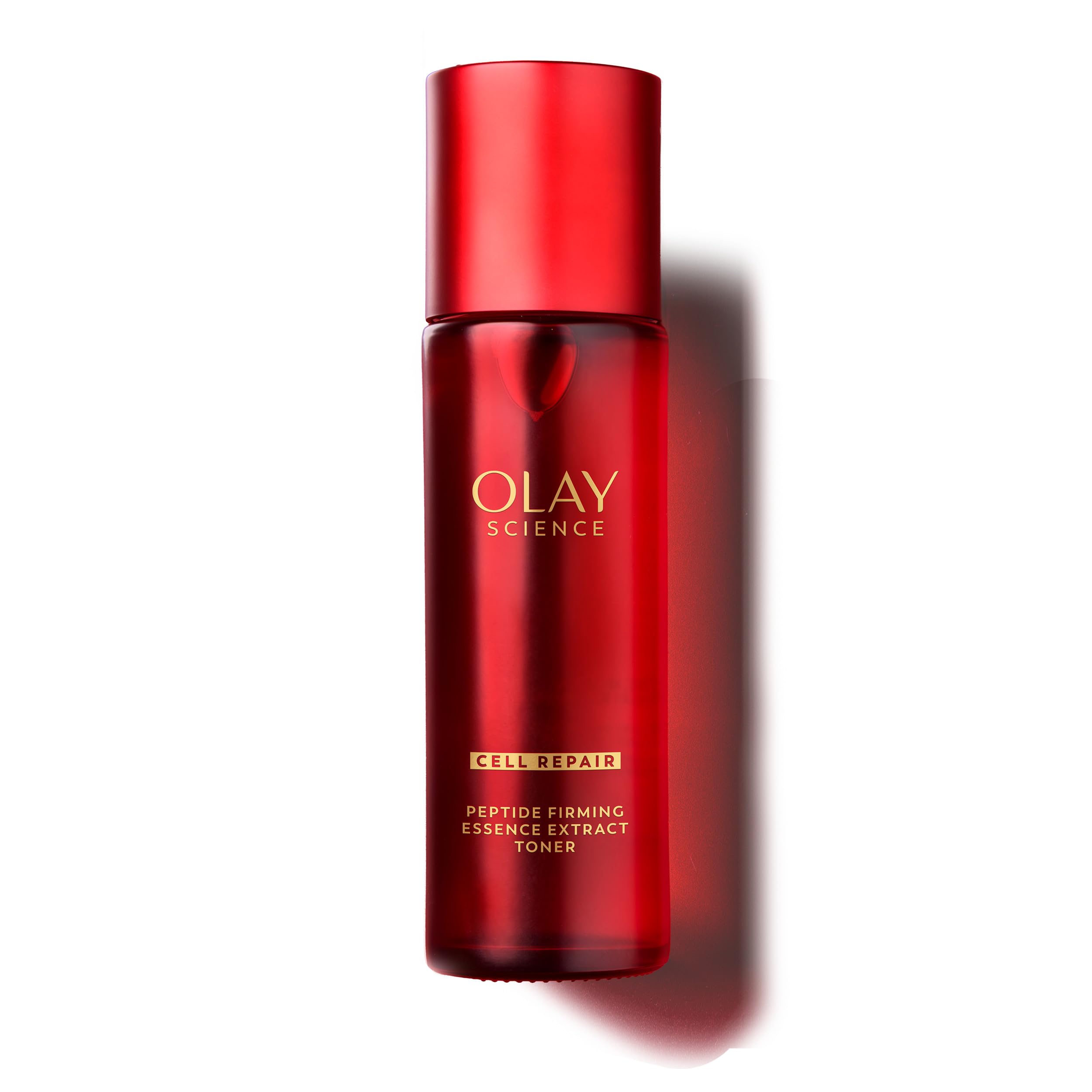 Olay Science front packaging showing compact travel-friendly toner beneficial for routine prep