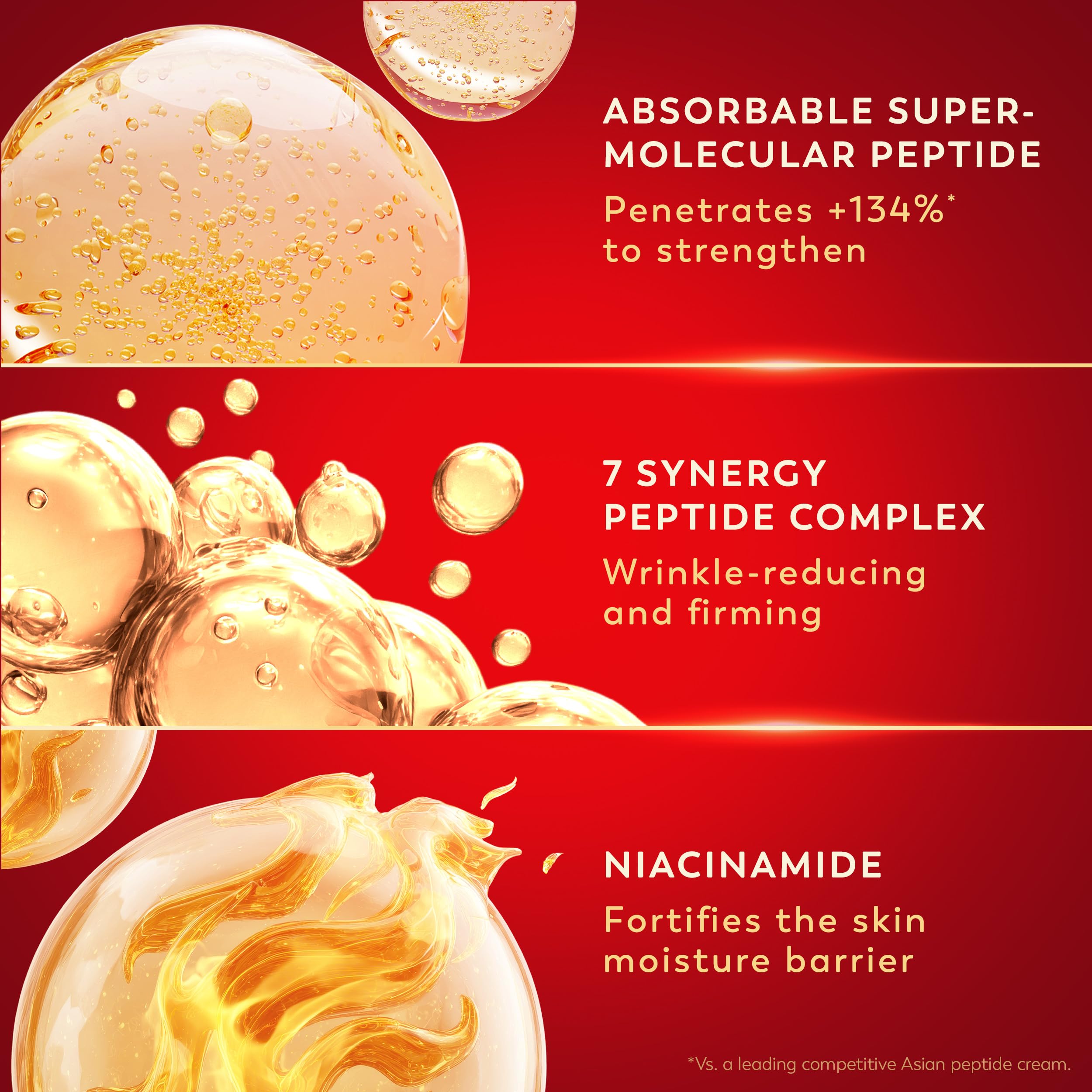 Olay Science cream layered under foundation showing makeup-friendly hydration