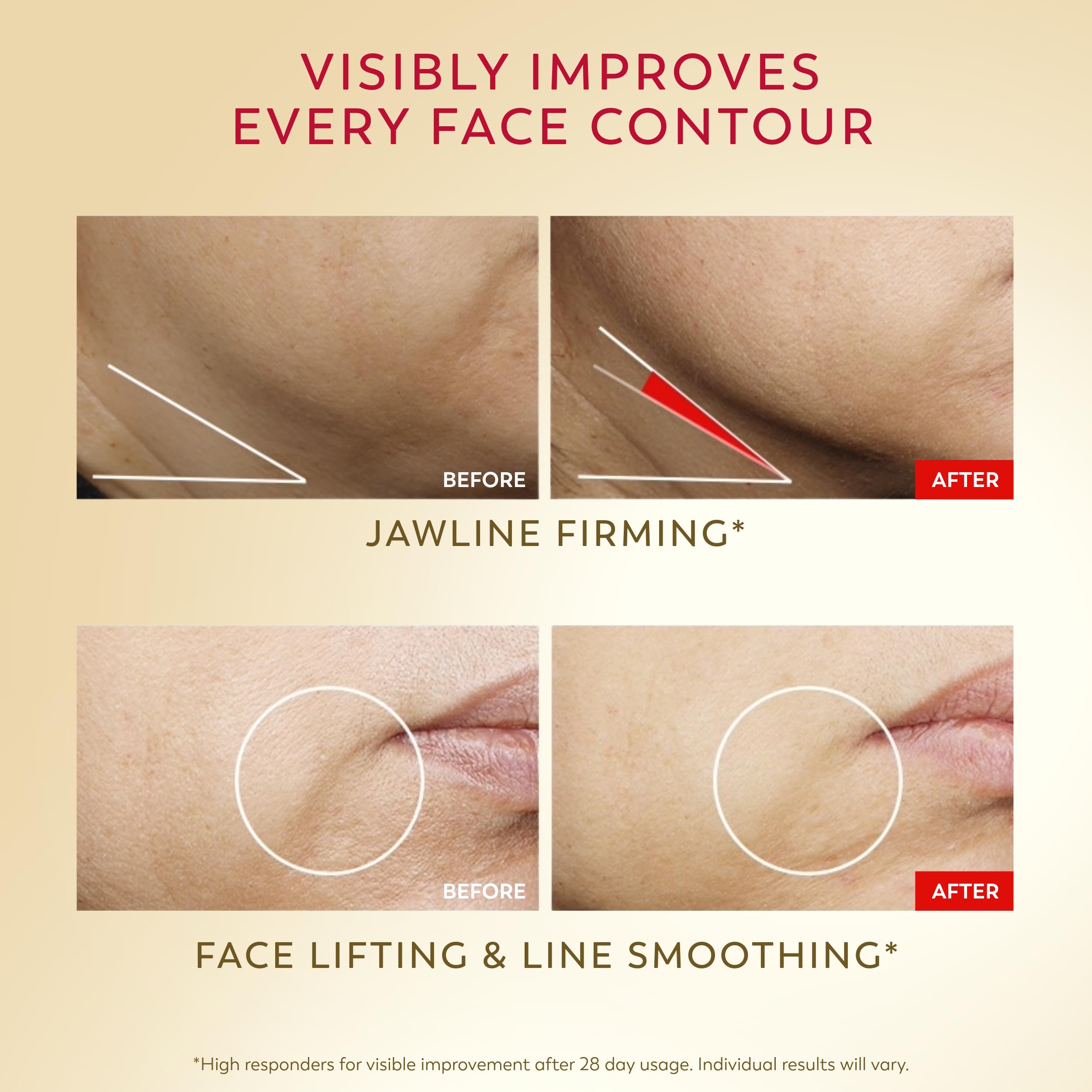 Olay Science cream on finger demonstrating smooth application and absorption