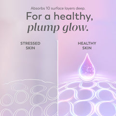 Olay label closeup showing active ingredients and benefits