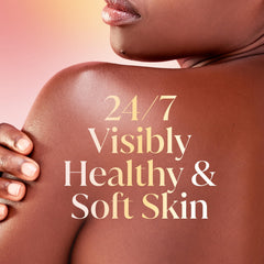 Olay creamy lather texture demonstrating rich hydration feel