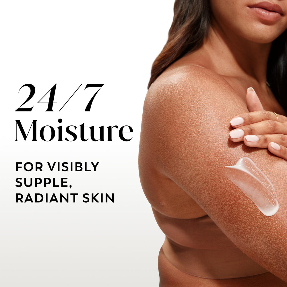Olay cream texture on hand demonstrating fast absorption