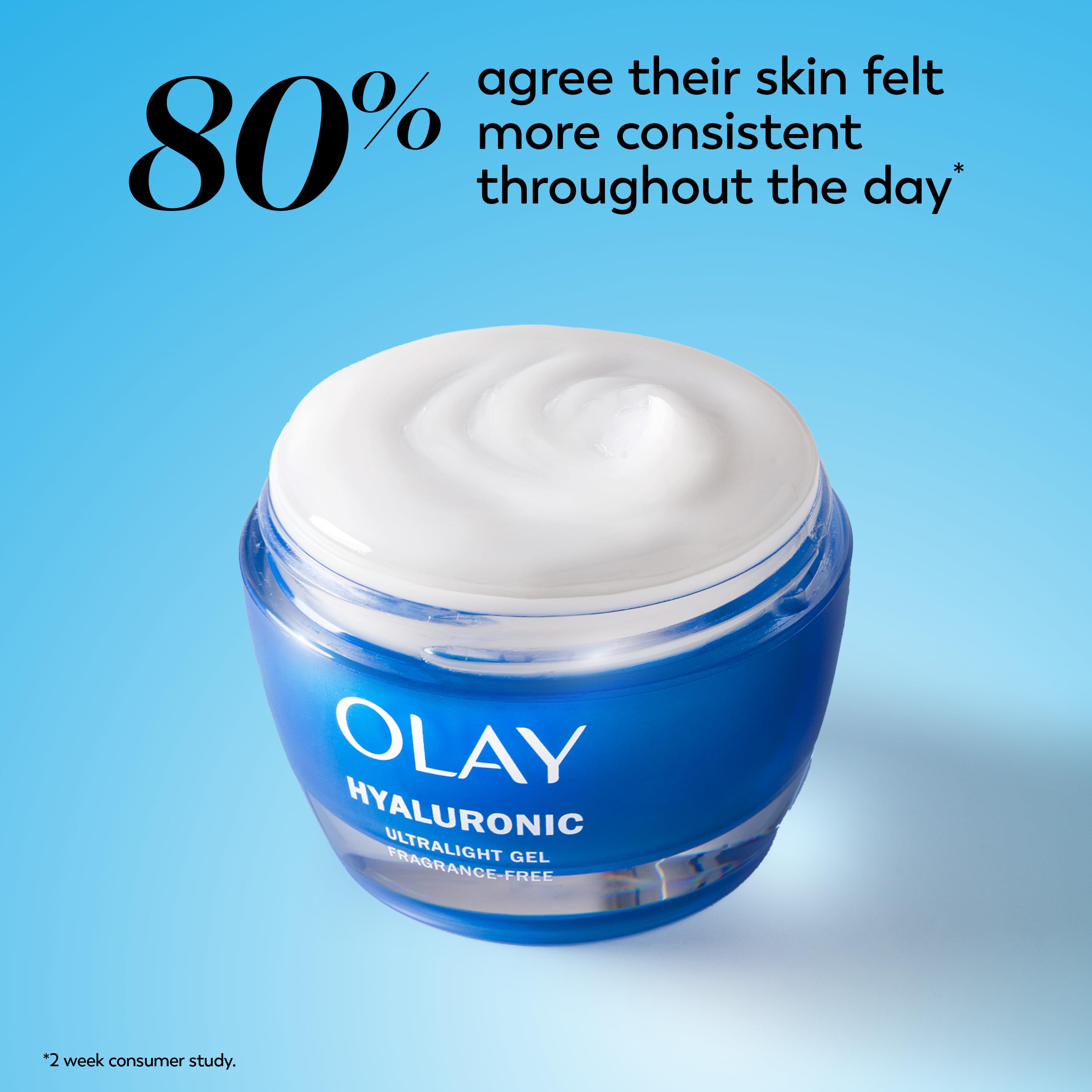 Olay trial jar with box and instructions showing ideal sampler and travel clarity
