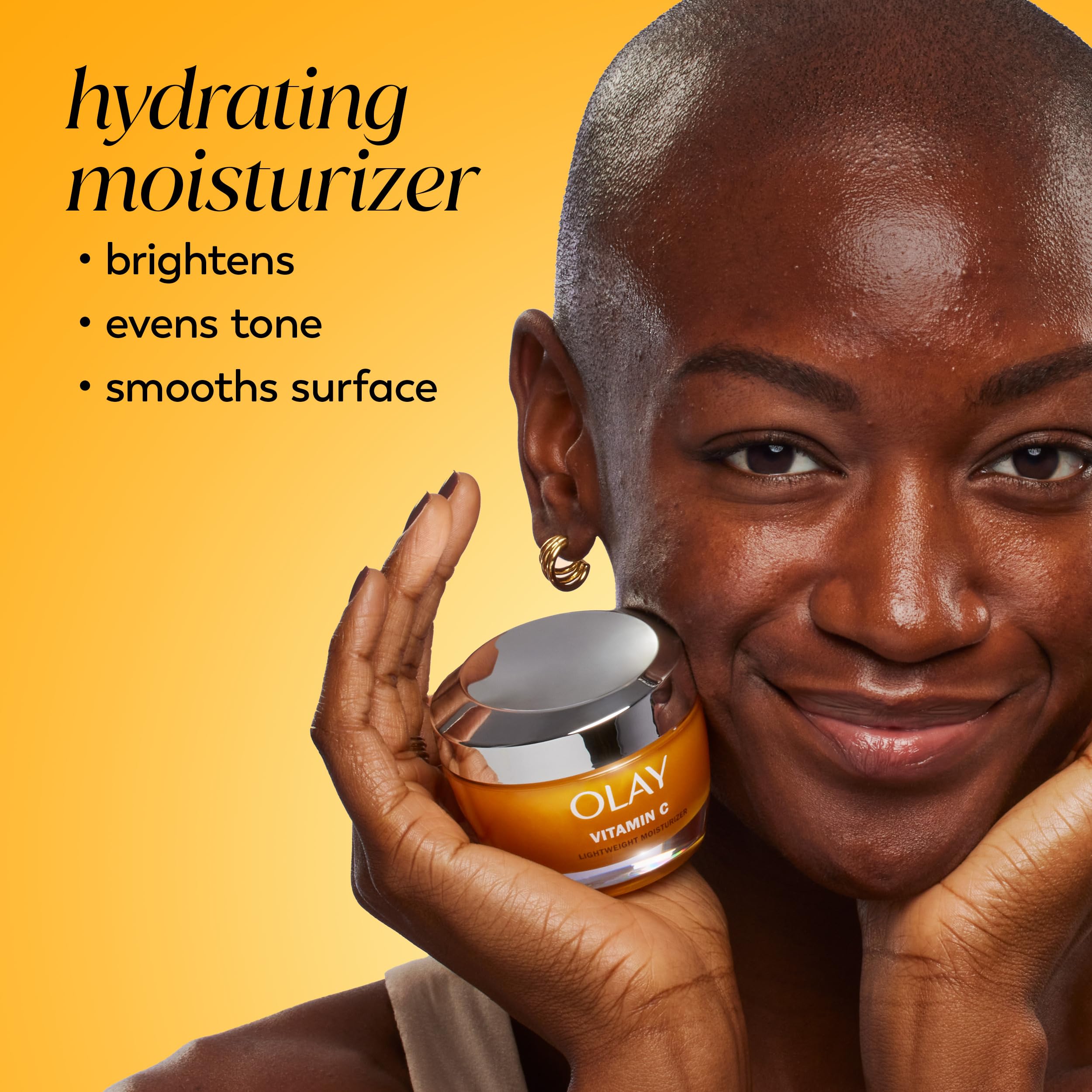 Olay cream applied to hand illustrating smooth spread and lightweight feel