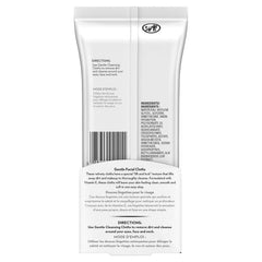 Close-up of Olay cloth lift-and-lock textured surface highlighting makeup removal effectiveness