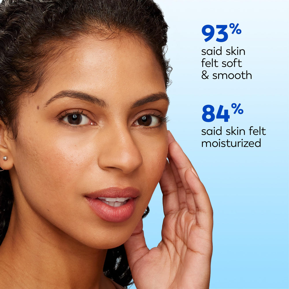 Vitamin E visual with Olay wipes indicating conditioning and smoothing benefit