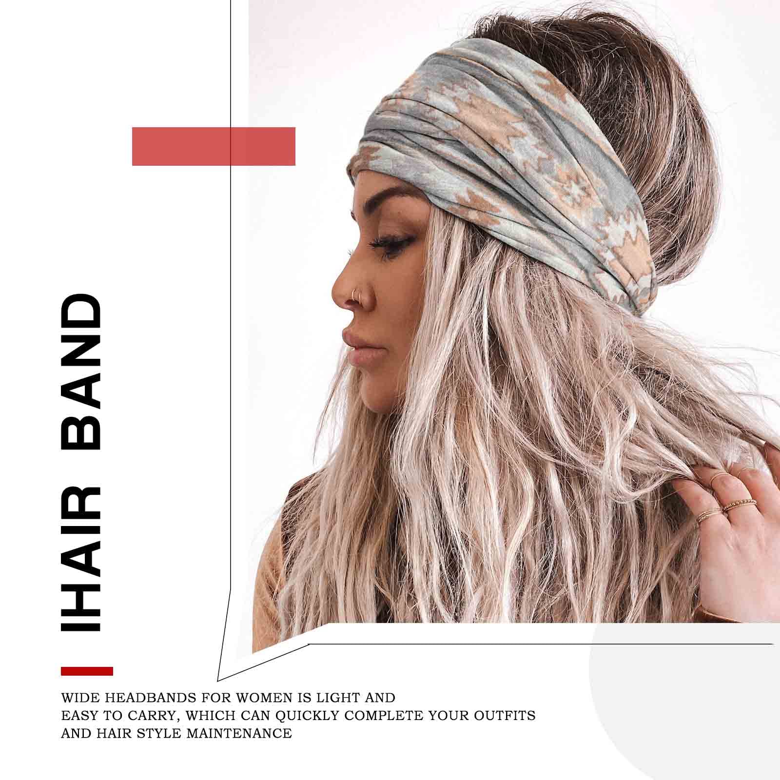 Olbye styled as turban showcasing fashionable look and hair control benefit