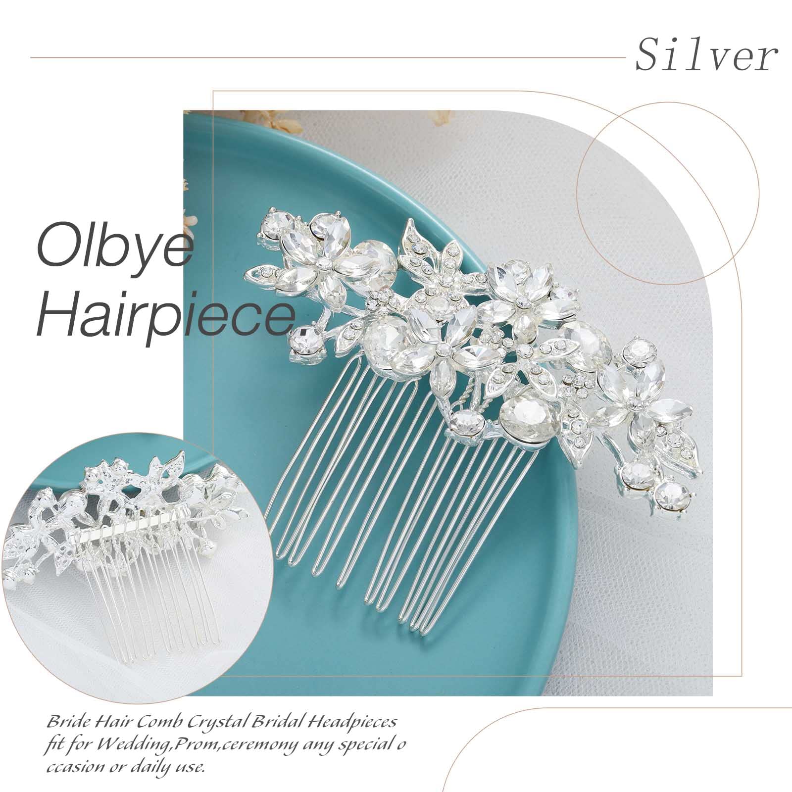 Olbye closeup crystal flower detail highlighting delicate shine