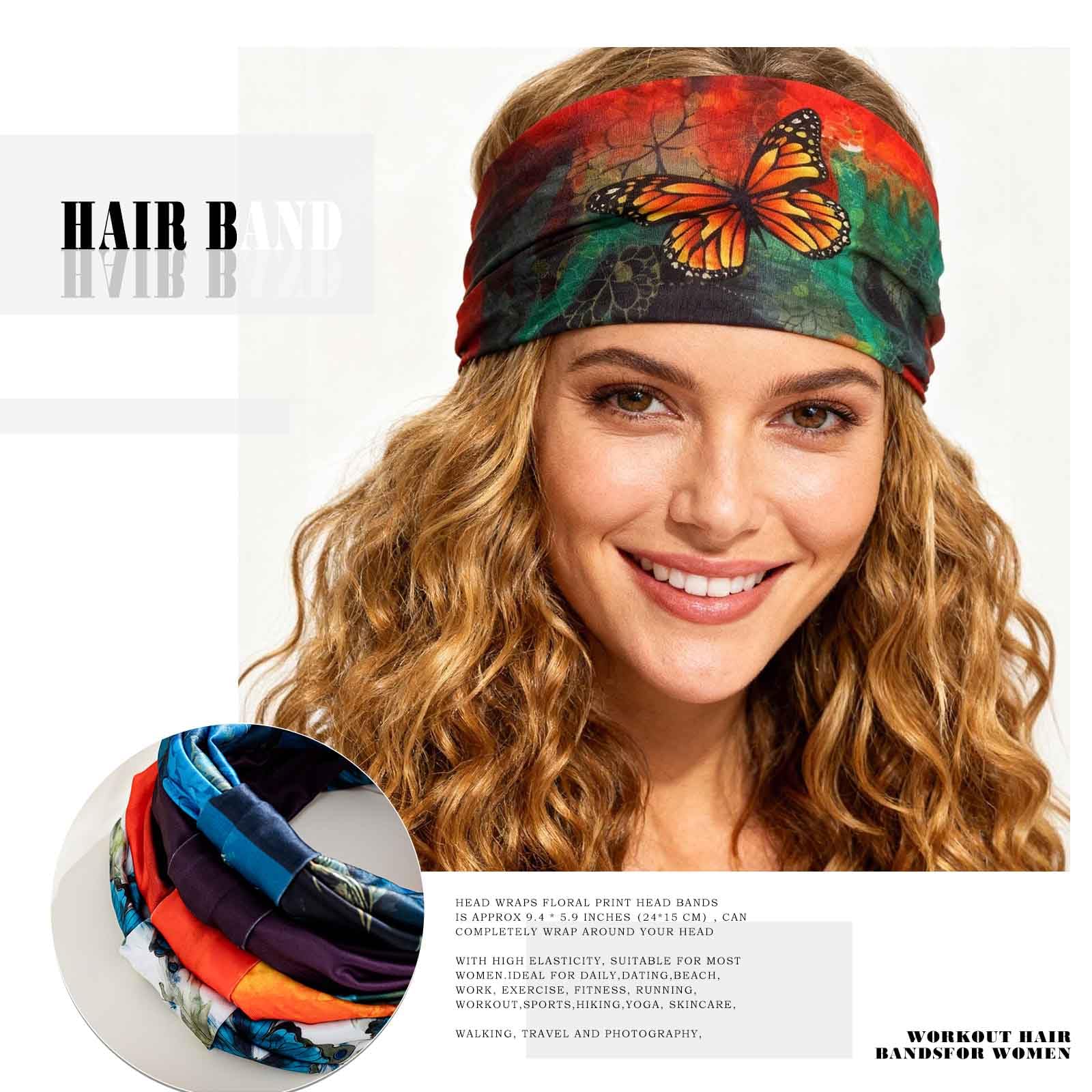Olbye headbands folded in pouch for compact travel convenience and easy storage