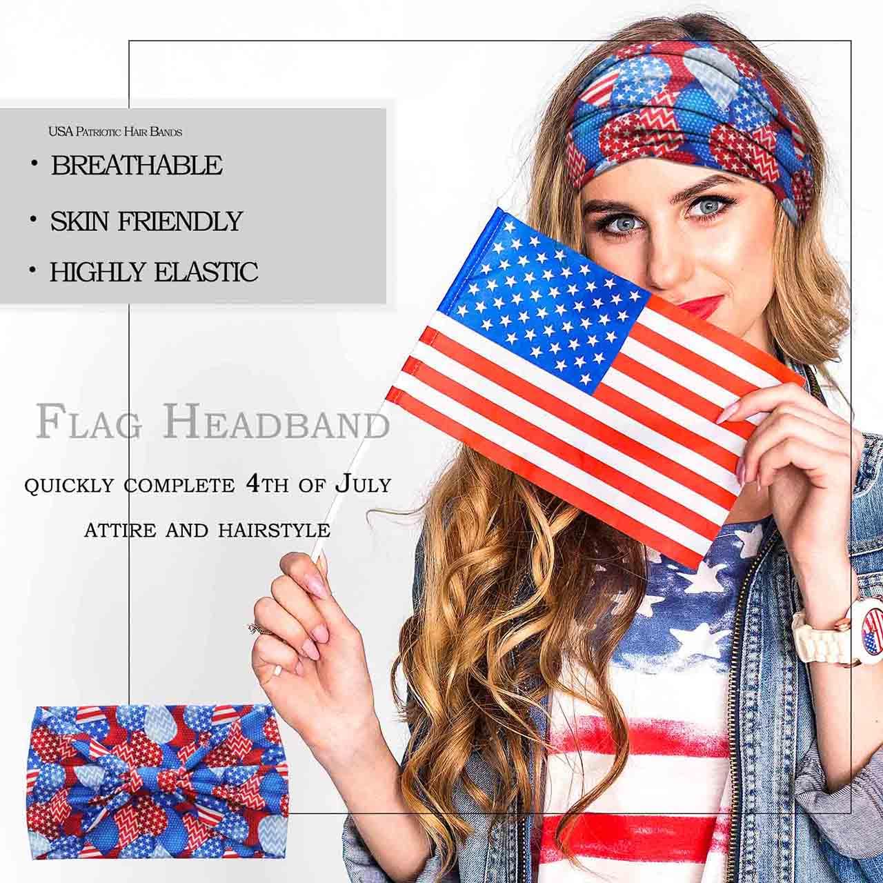 Olbye model wearing headband during parade keeping hair tidy and festive
