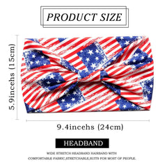 Olbye headband next to ruler showing dimensions for size clarity and reliable fit
