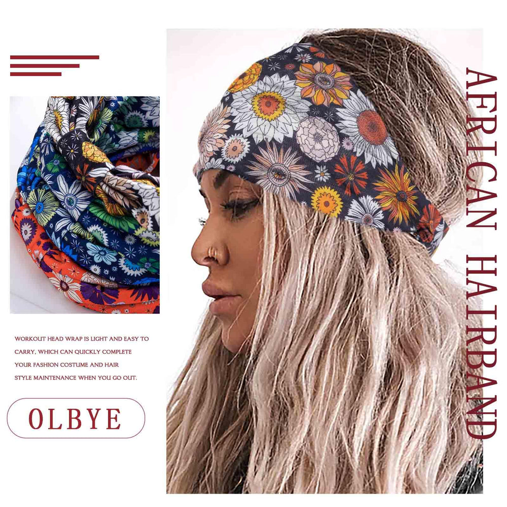 Olbye headband styled with a casual outfit illustrating fashion versatility benefit
