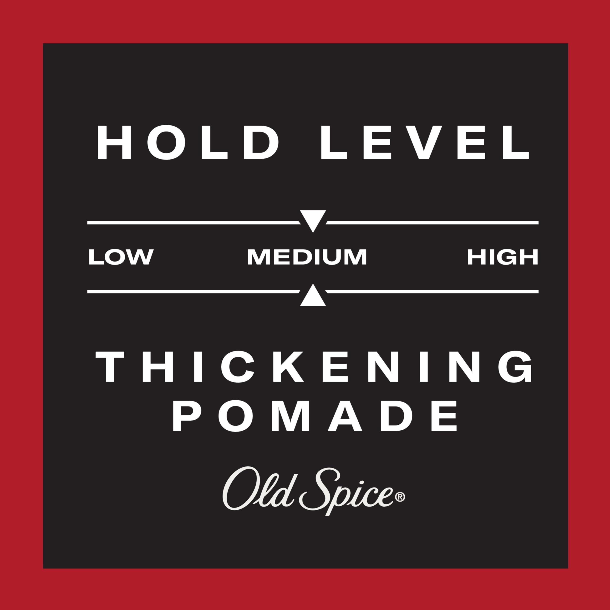 Old Spice before and after styled hair demonstrating fuller appearance