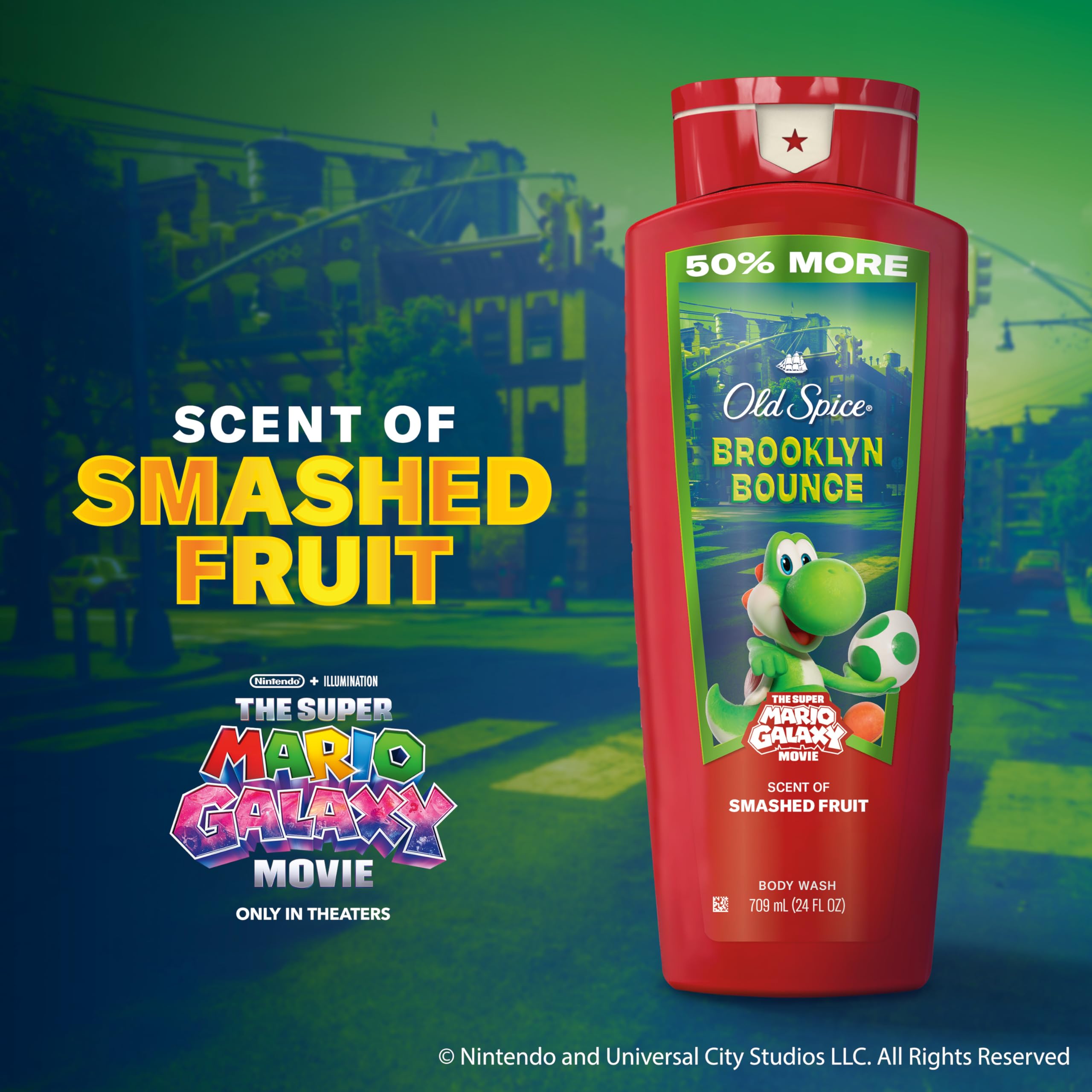 Old Spice Brooklyn Bounce creamy lather texture for effective cleansing