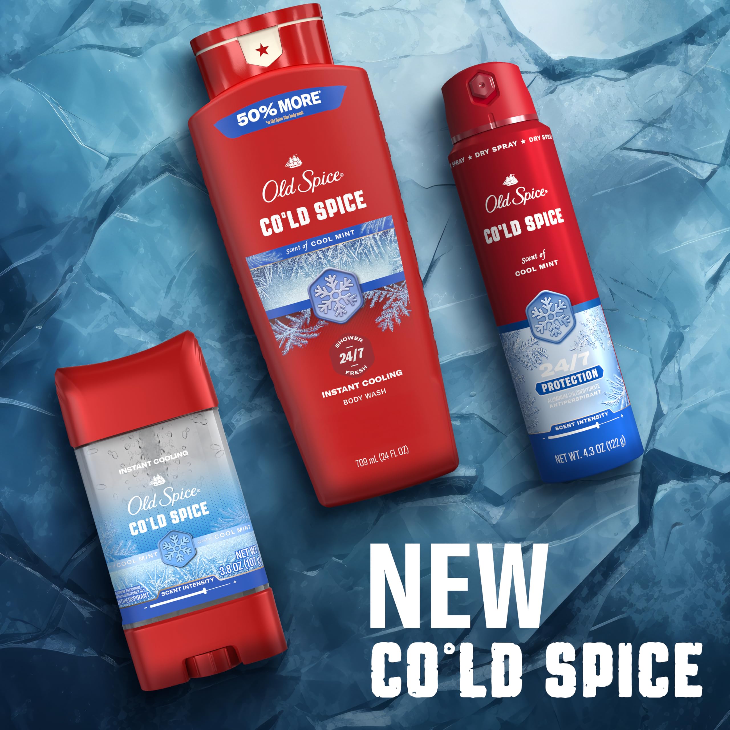 Texture of Old Spice body wash on hand showing moisturizing consistency and easy spreadability