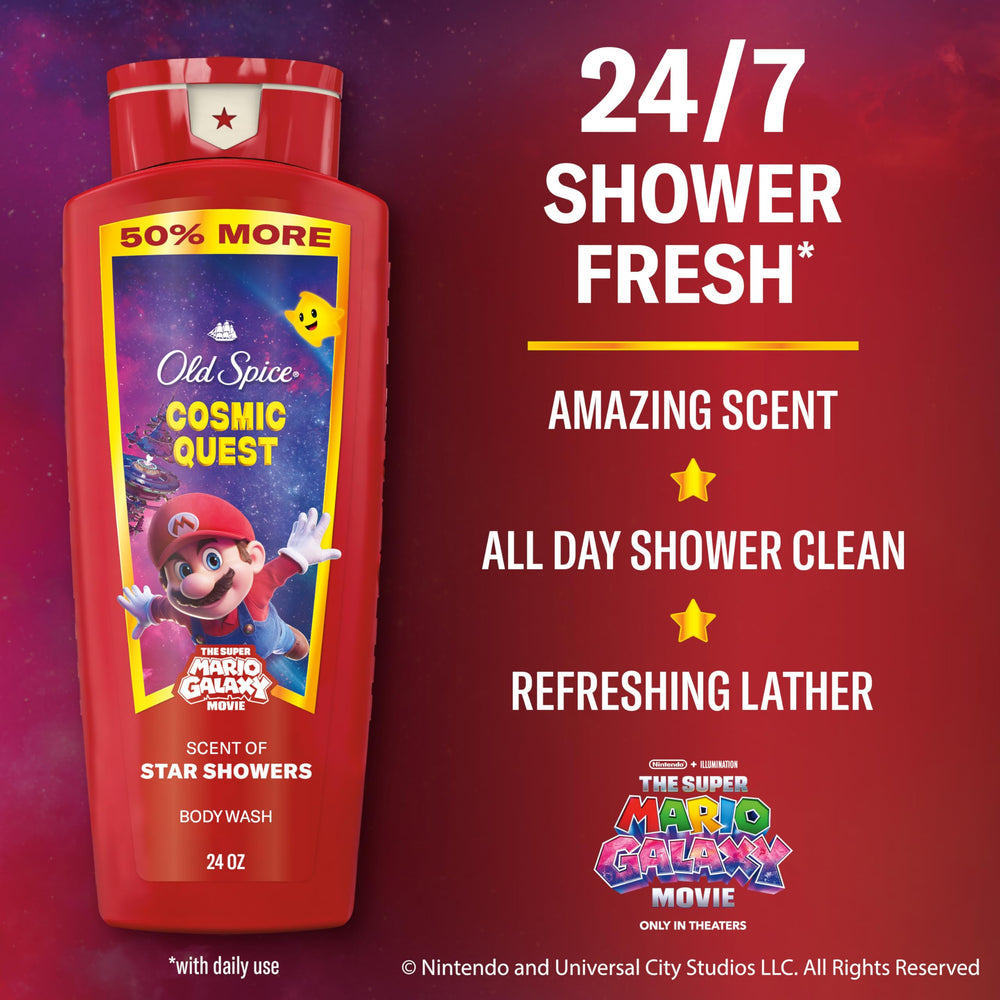 Old Spice back label detail with ingredients and usage instructions for convenience