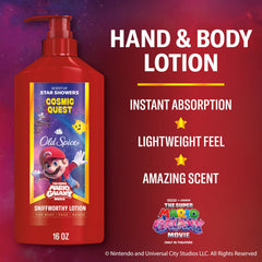 Old Spice Cosmic Quest side profile highlighting bottle design and ease